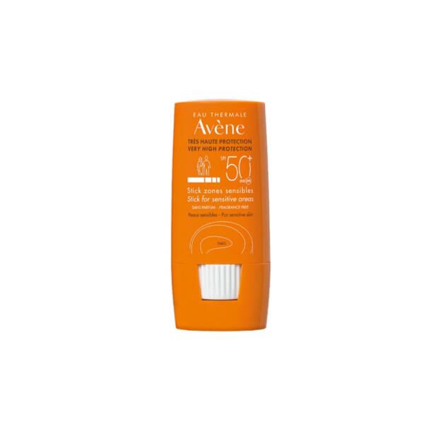 Avene Sensitive Skin SPF50 Sunscreen Stick - Protects Sensitive Areas, Moisturizing, Non-Irritating
