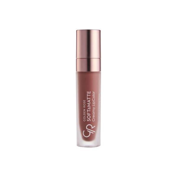 Golden Rose Creamy Lip Color - Soft Matte Finish, Moisturizing & Long Lasting - 5.5ml No:104