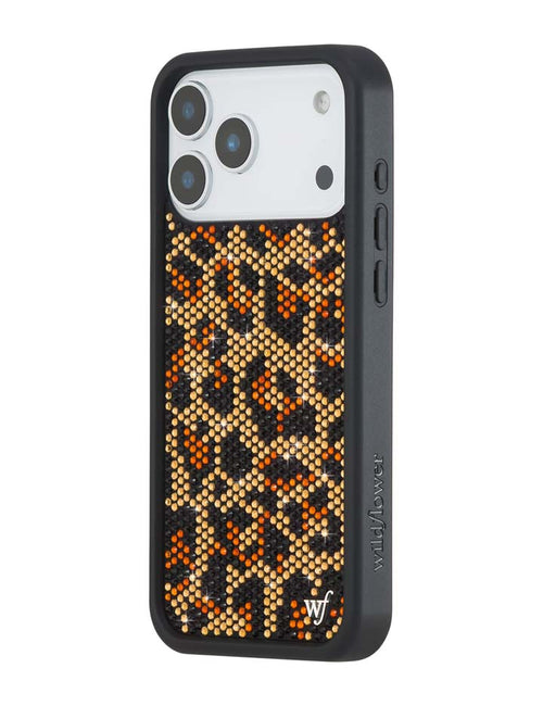 Rhinestone | Meow iPhone Case