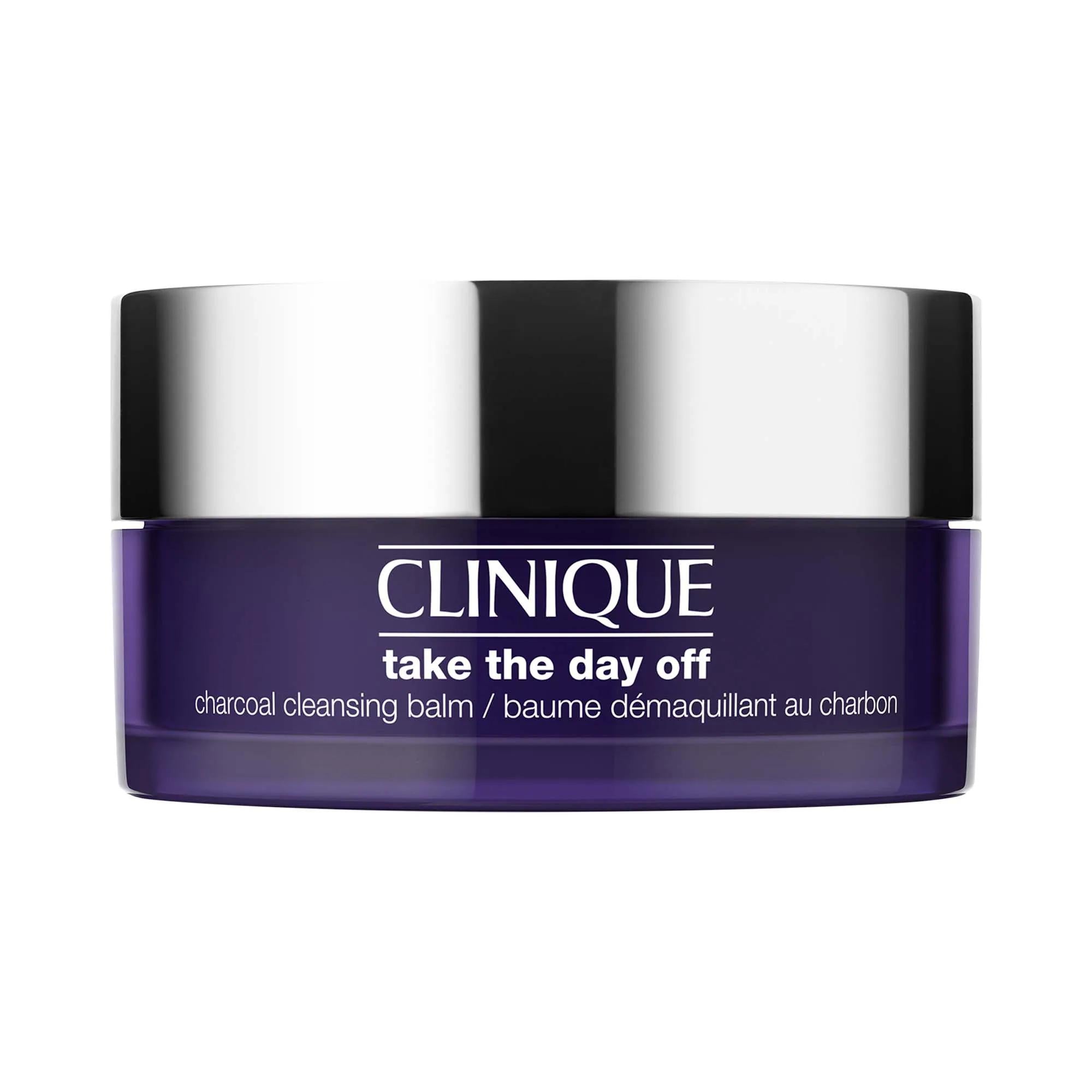 Clinique Take The Day Offª: Charcoal Cleansing Balm - Detoxifying Makeup Remover for Oily Skin | Pore Cleansing, Gluten-Free Formula