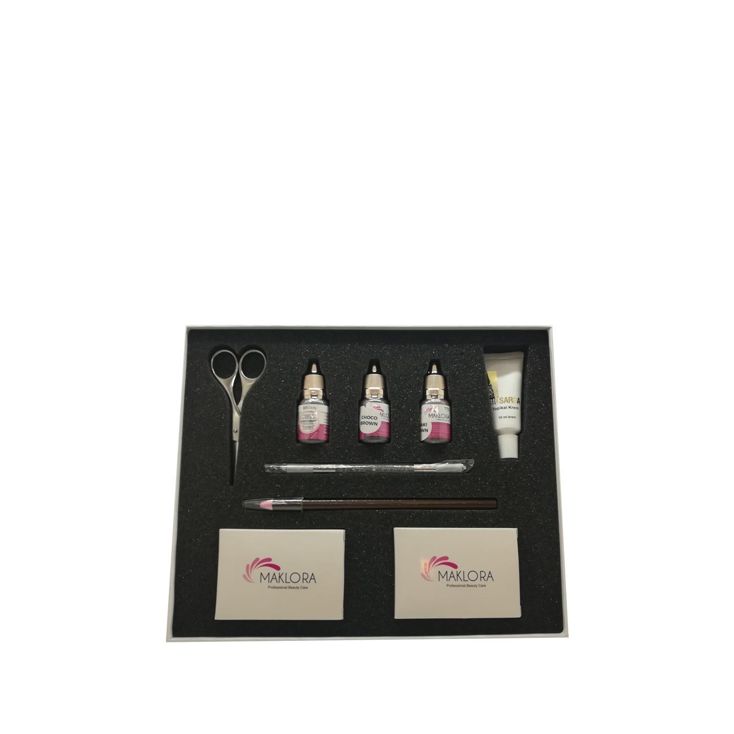 Maklora Microblading Kit - Professional Eyebrow Enhancement Tools for Beauty Professionals