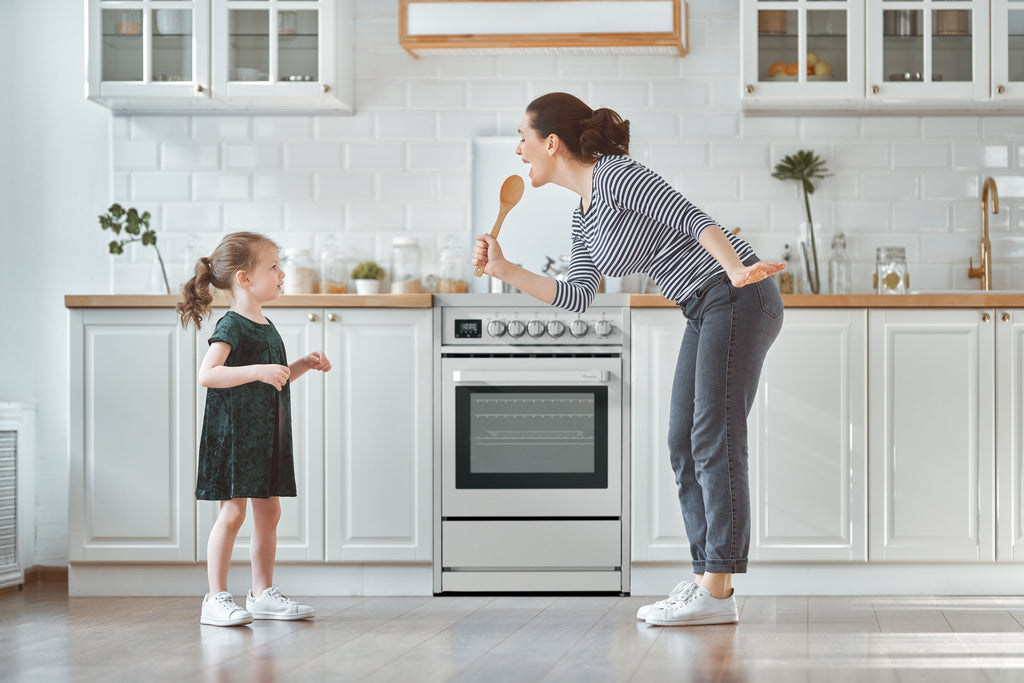Rangaire 24" Electric Range AirFry Convection Oven Freestanding Stainless Steel RRE241TS – Rangaire Appliances, view 2