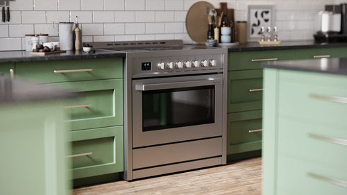 Rangaire 36" Electric Range Convection Oven Freestanding Stainless Steel RRE361TS – Rangaire Appliances, view 2