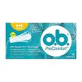 O.B. Tampons Normal Absorbency, 16 Count - Discreet Menstrual Protection for Medium to Heavy Flow