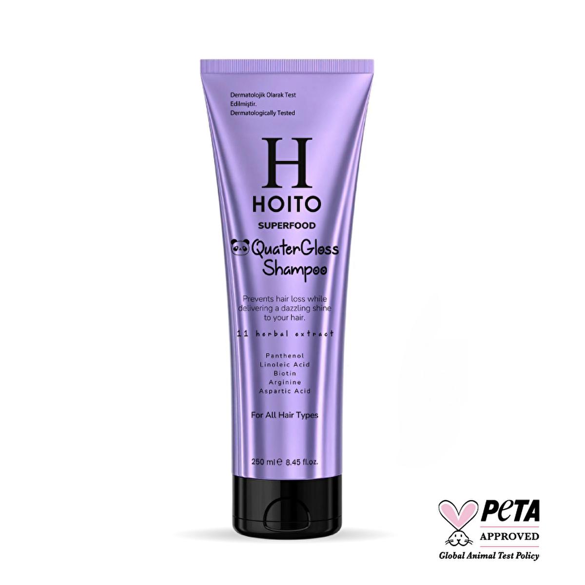 Hoito Superfood: Anti Hair Loss Shampoo for Hair Growth, Shine & Strength - Biotin Shampoo - DškŸlme Kar_õtõ _ampuanõ
