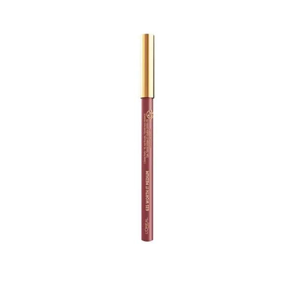 L'OrŽal Paris Color Riche Lipstick 635 Worth It Medium - Vibrant, E Vitamin Enriched, Lightweight Lip Color