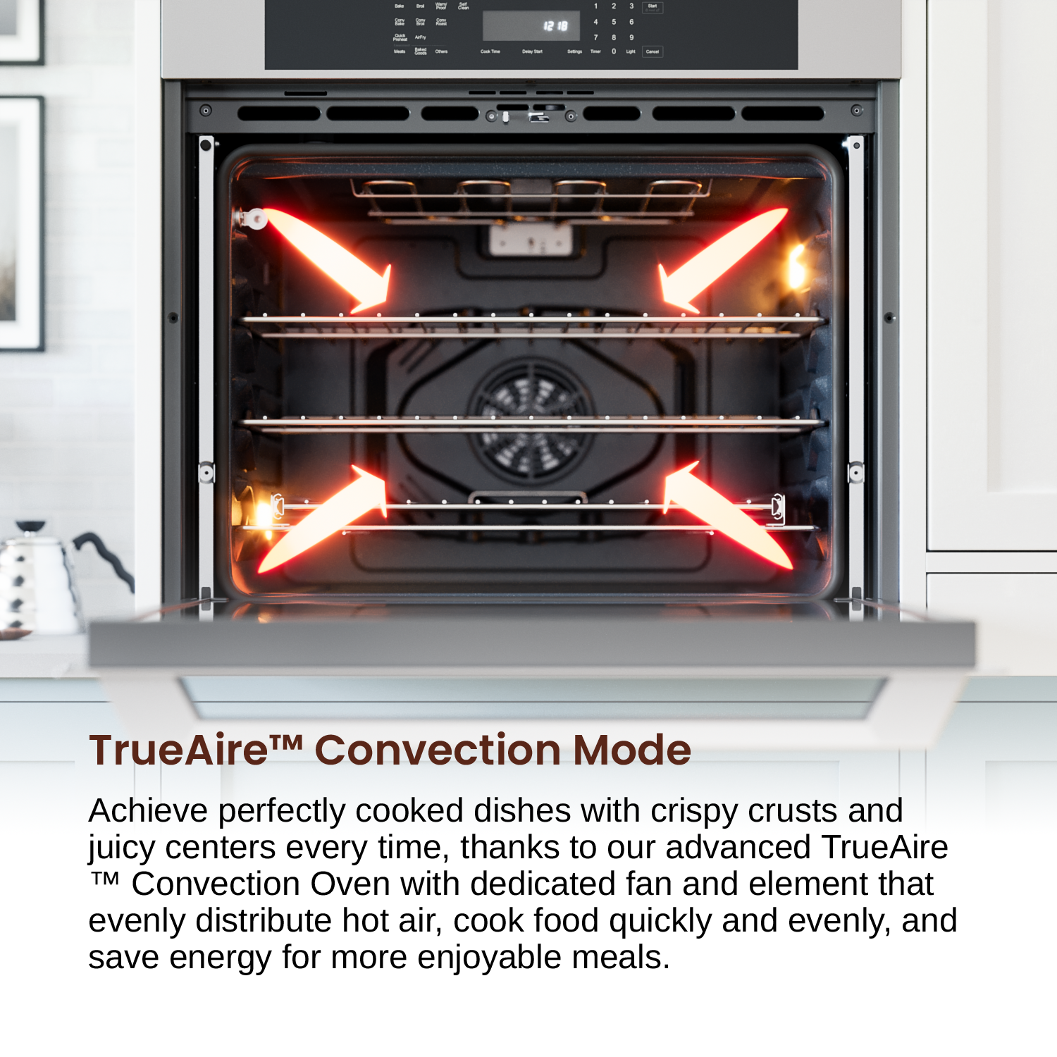 Rangaire 30" Double Electric Wall Oven Self-cleaning Air Fry True Convection Stainless Steel RWOD301GS – Rangaire Appliances,