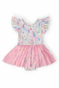 Mila & Rose ® Rainbow Vibes S/S Twirl Leotard — main product shot