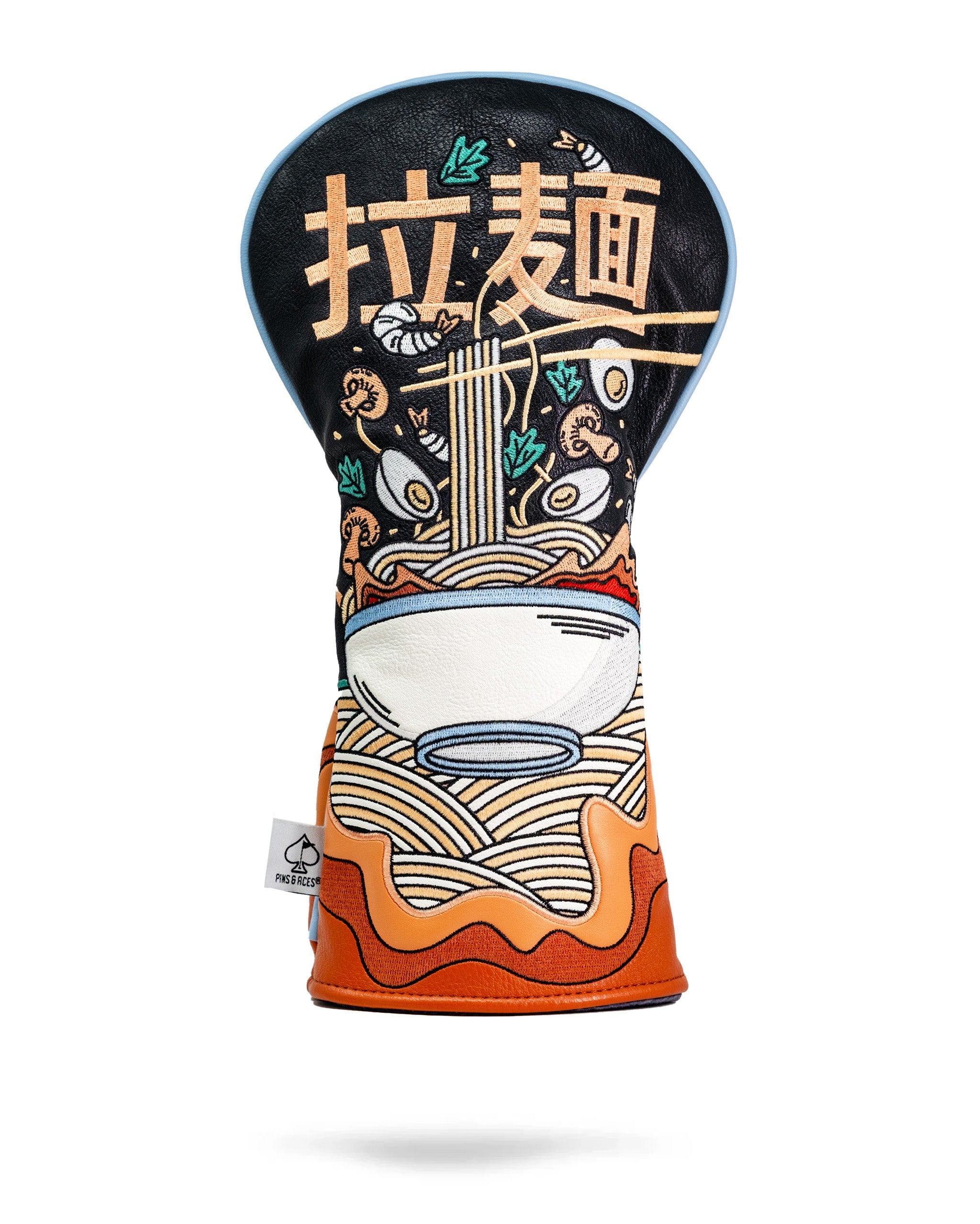 Pins and Aces Ramen - Driver Cover — back view