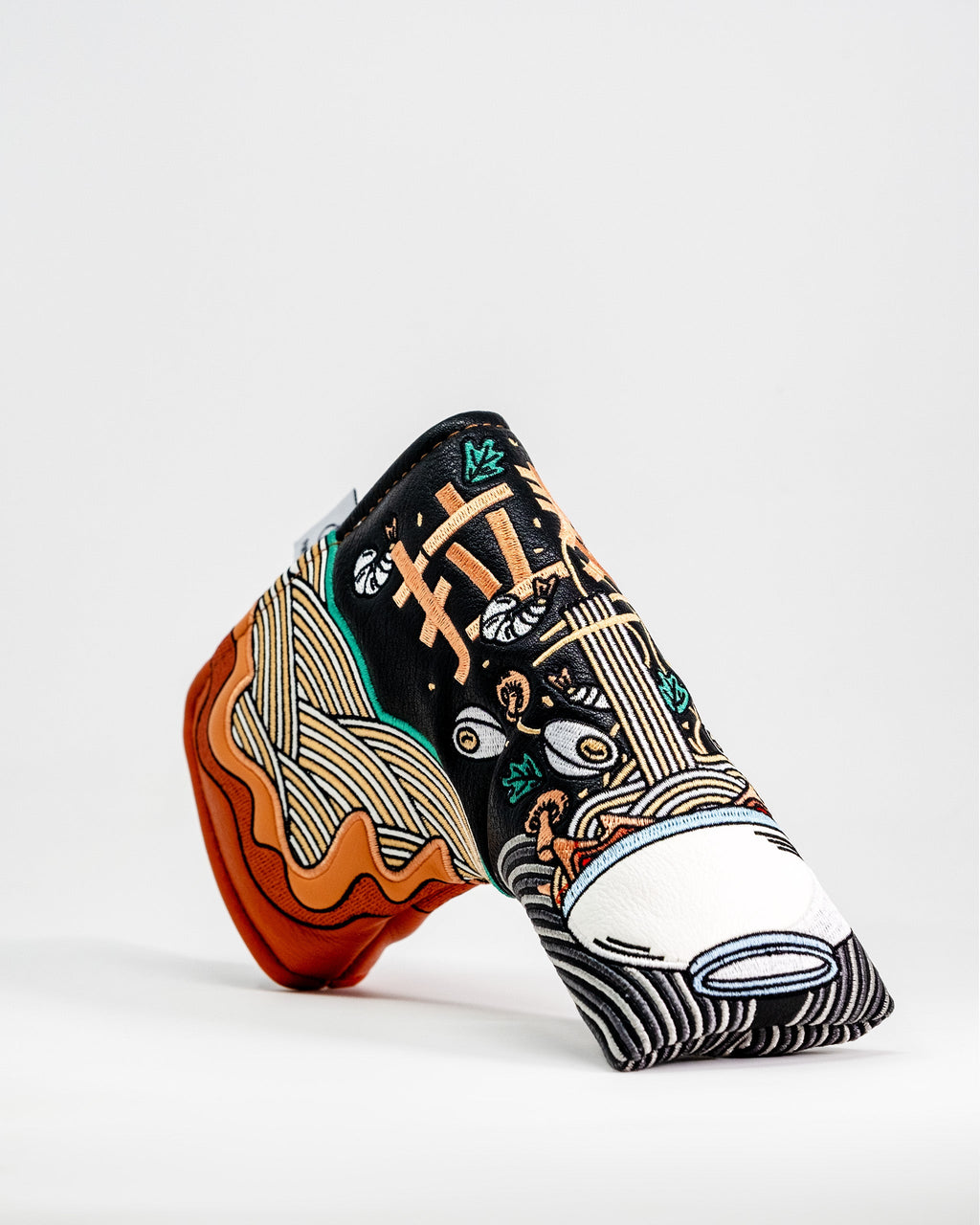 Pins and Aces Ramen - Blade Putter Cover — product on model