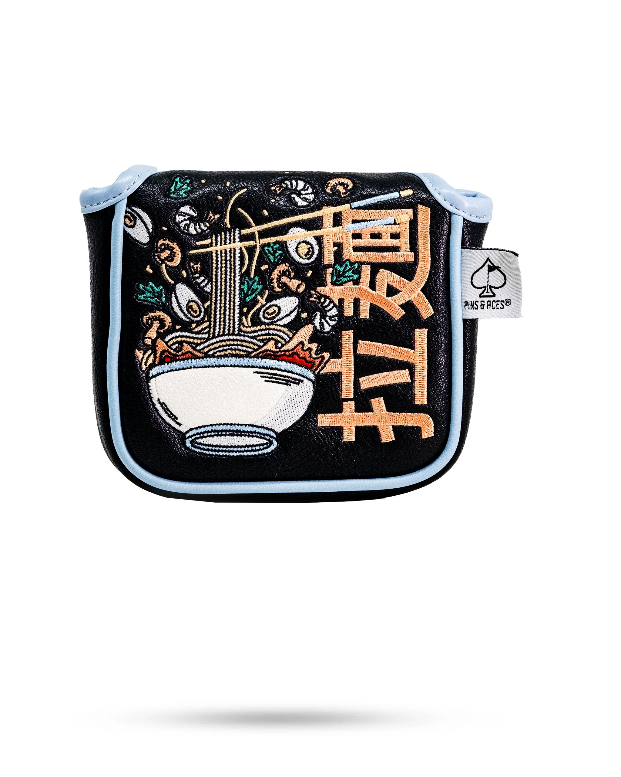 Pins and Aces Ramen - Mallet Putter Cover — main product shot