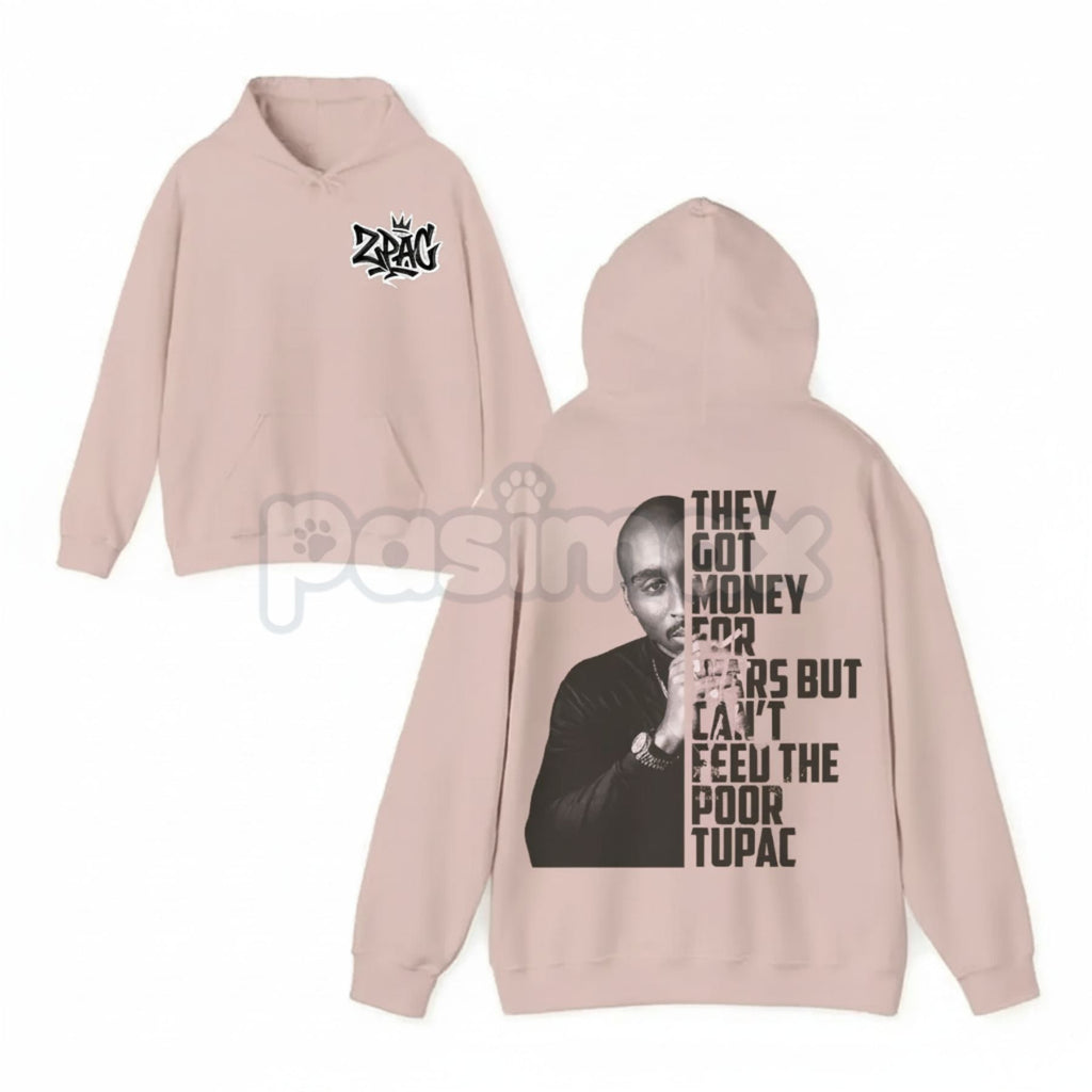 Pasimax Rapper Tribute Aesthetic Hoodie – Iconic Hip-Hop Culture Streetwear, Vintage Rap Graphic Pullover, Unisex — main prod