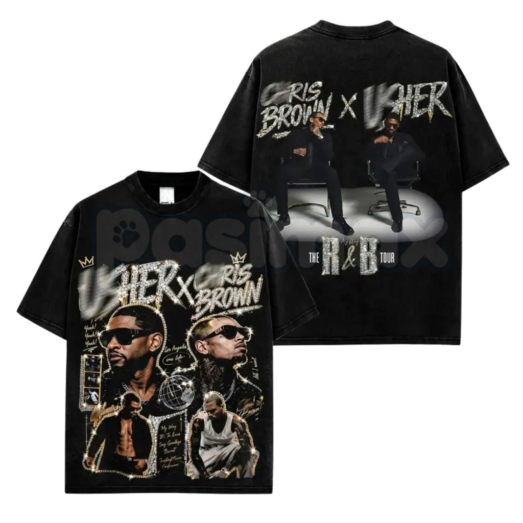 Raymond & Brown "R&B" Tour Graphic T-Shirt – Classic Music Legacy Unisex Crewneck Tee