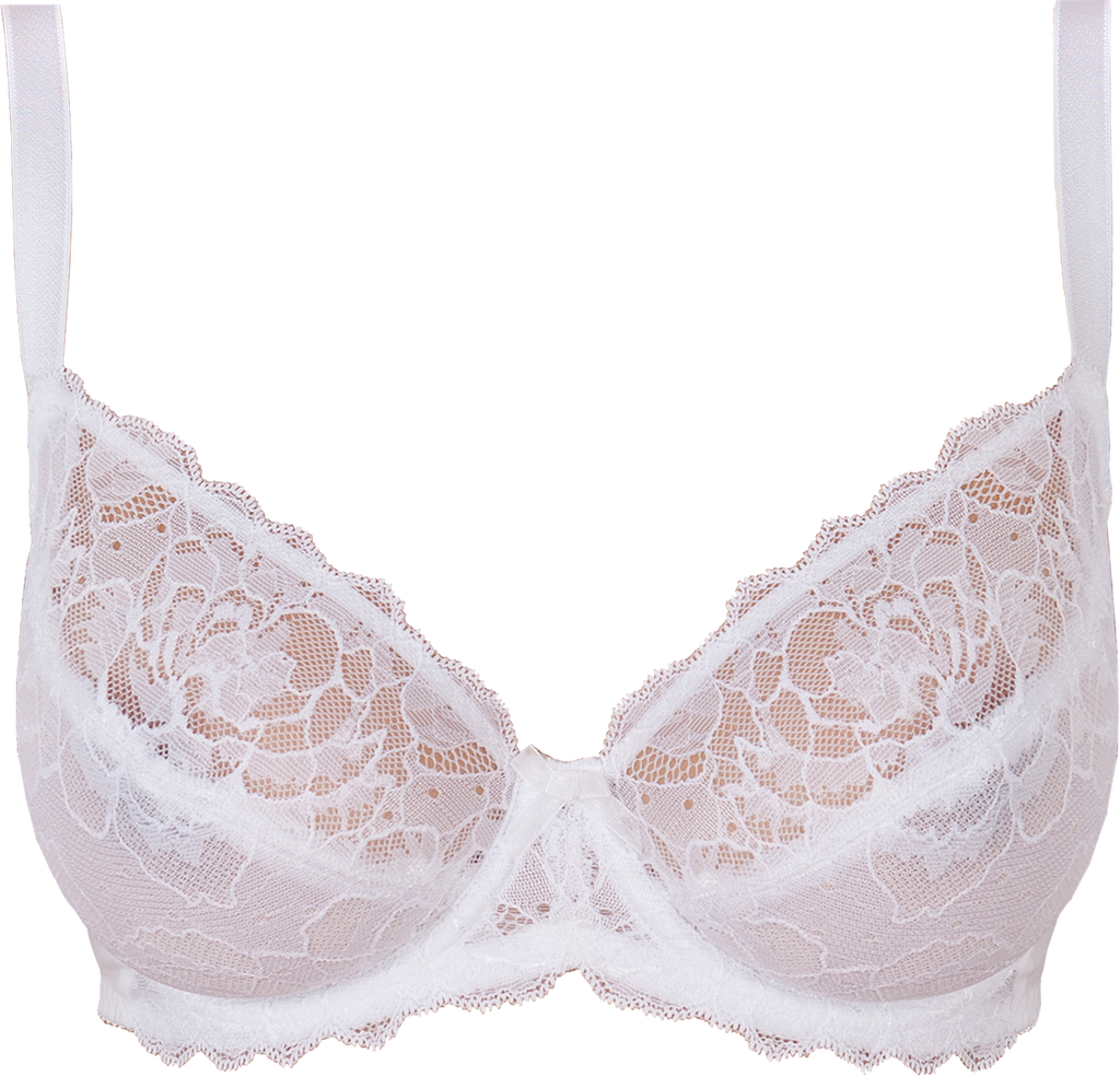 TheRanok.com Bra Milavitsa 107180 - Lace, Underwired, Triple-Cup — back view