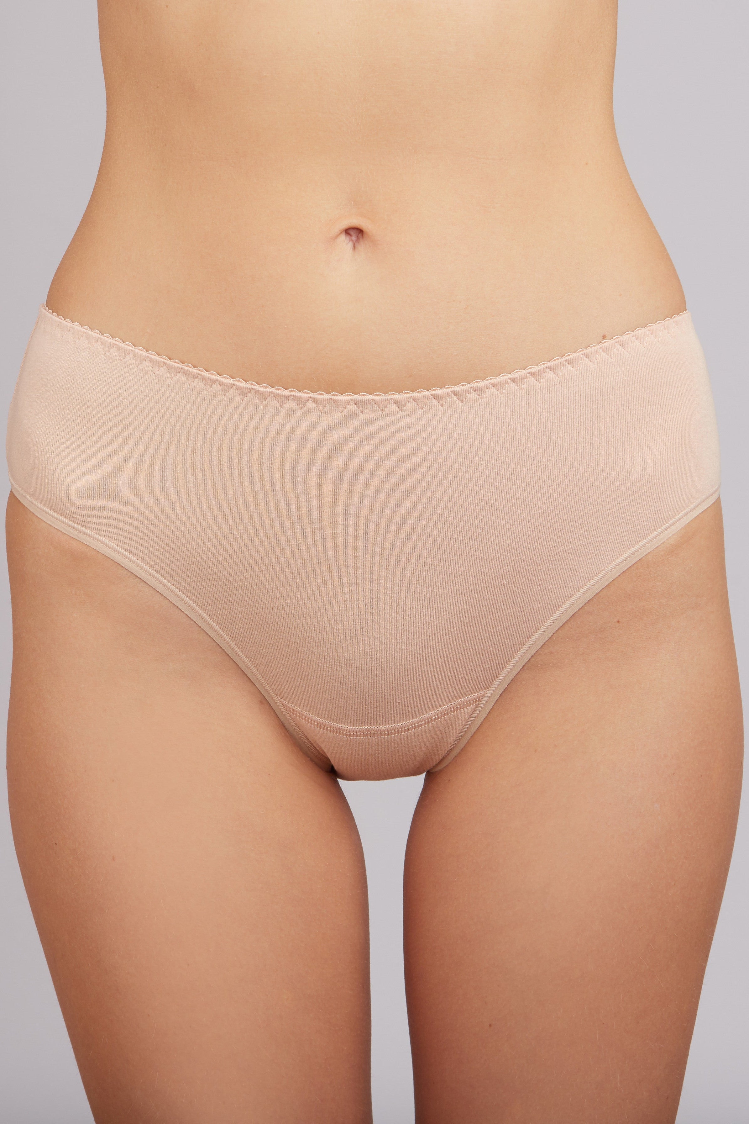 TheRanok.com Cotton Panties Milavitsa 230360 - Medium-Waisted Slip — main product shot