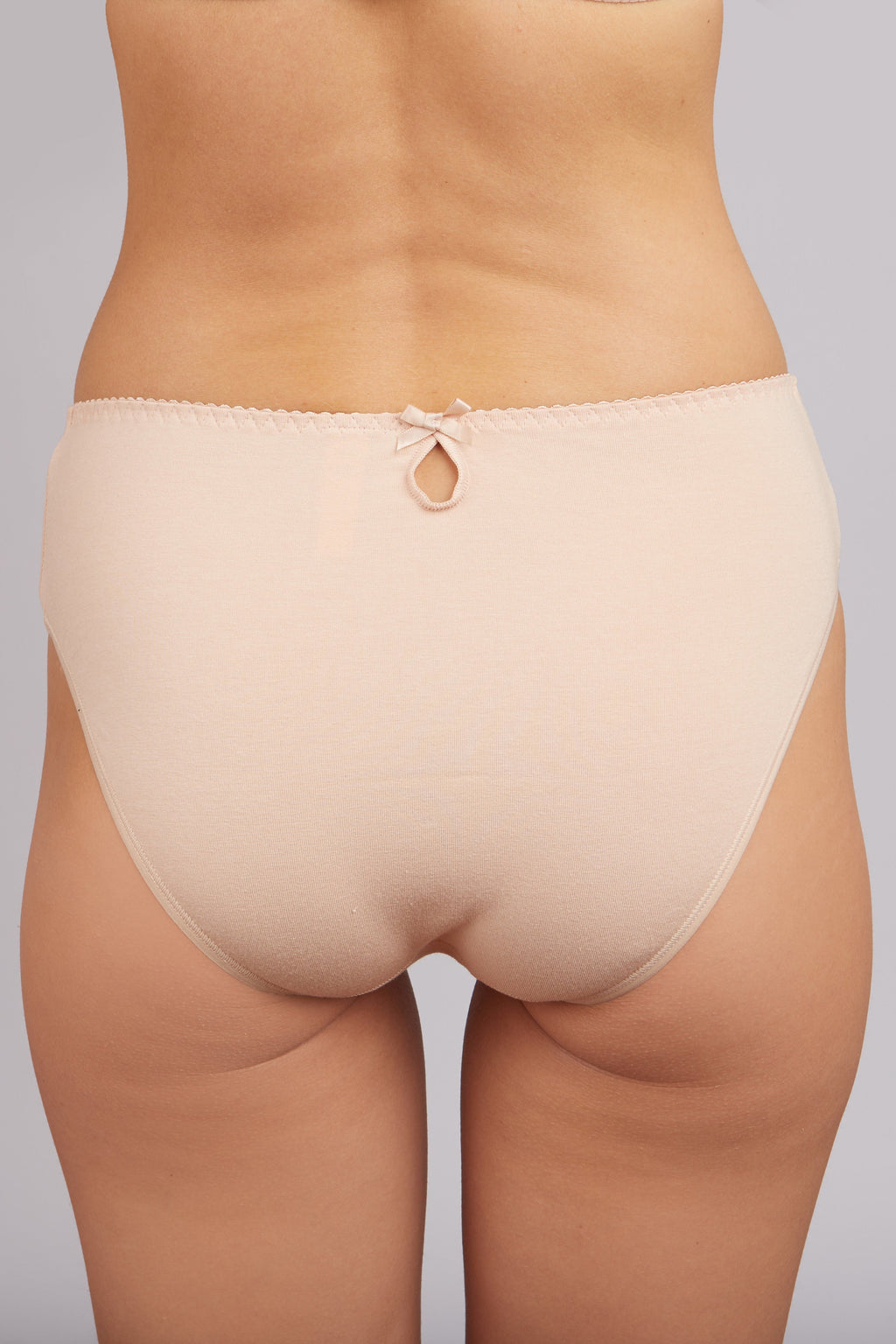 TheRanok.com Cotton Panties Milavitsa 230360 - Medium-Waisted Slip — detail close-up