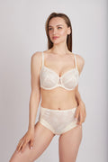 TheRanok.com Bra Milavitsa 117180 - Lace, Triple-Cup, Decorative Insert — side view