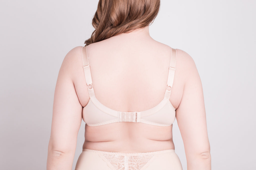 TheRanok.com Bra Milavitsa 120151 - Elastic & Lace, Double-Segment Cups, Wide Straps — color detail