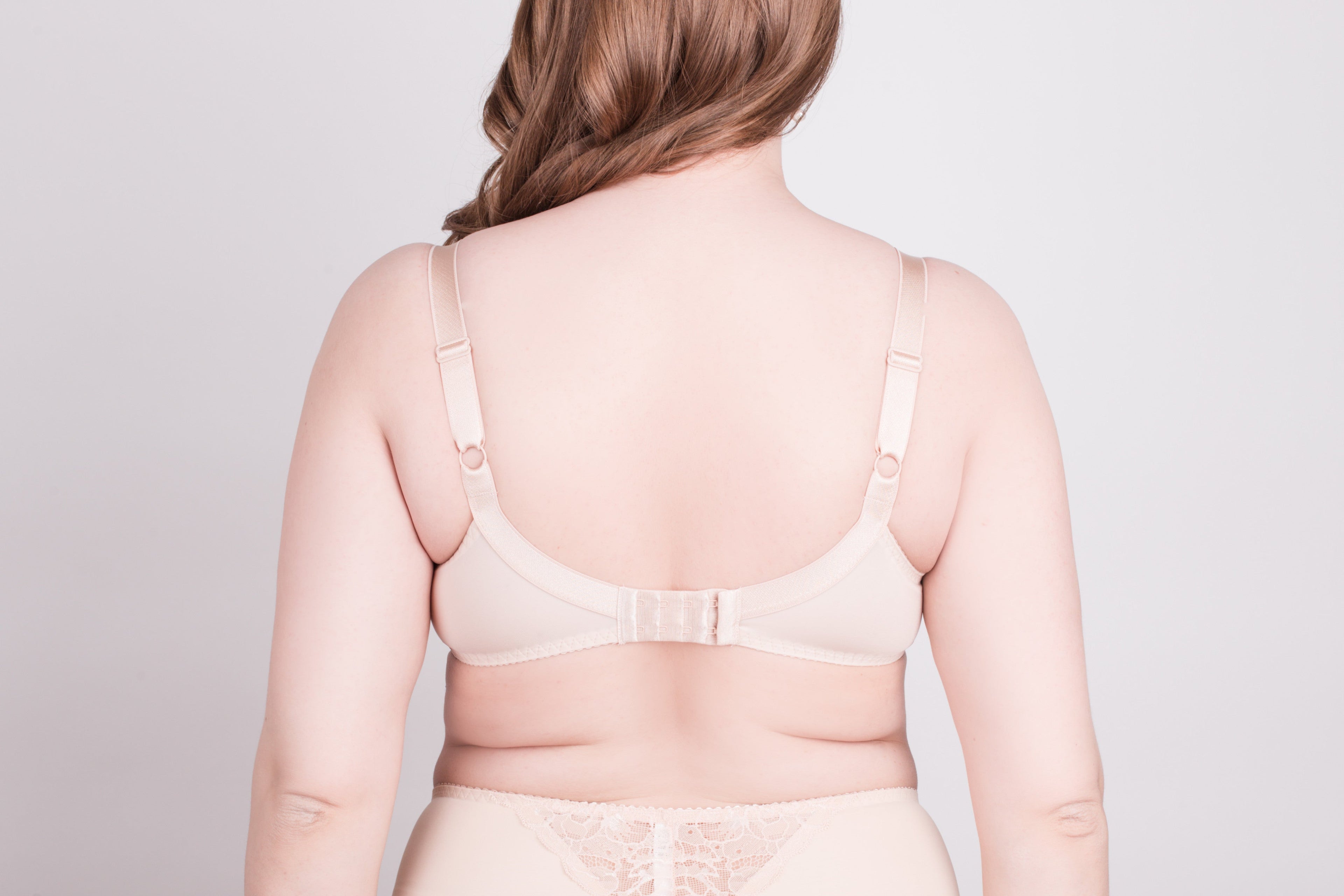 TheRanok.com Bra Milavitsa 120151 - Elastic & Lace, Double-Segment Cups, Wide Straps — color detail