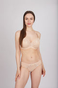 TheRanok.com Bra Milavitsa 102830 - Underwired, Triple Segment, Cotton-Lined — main product shot