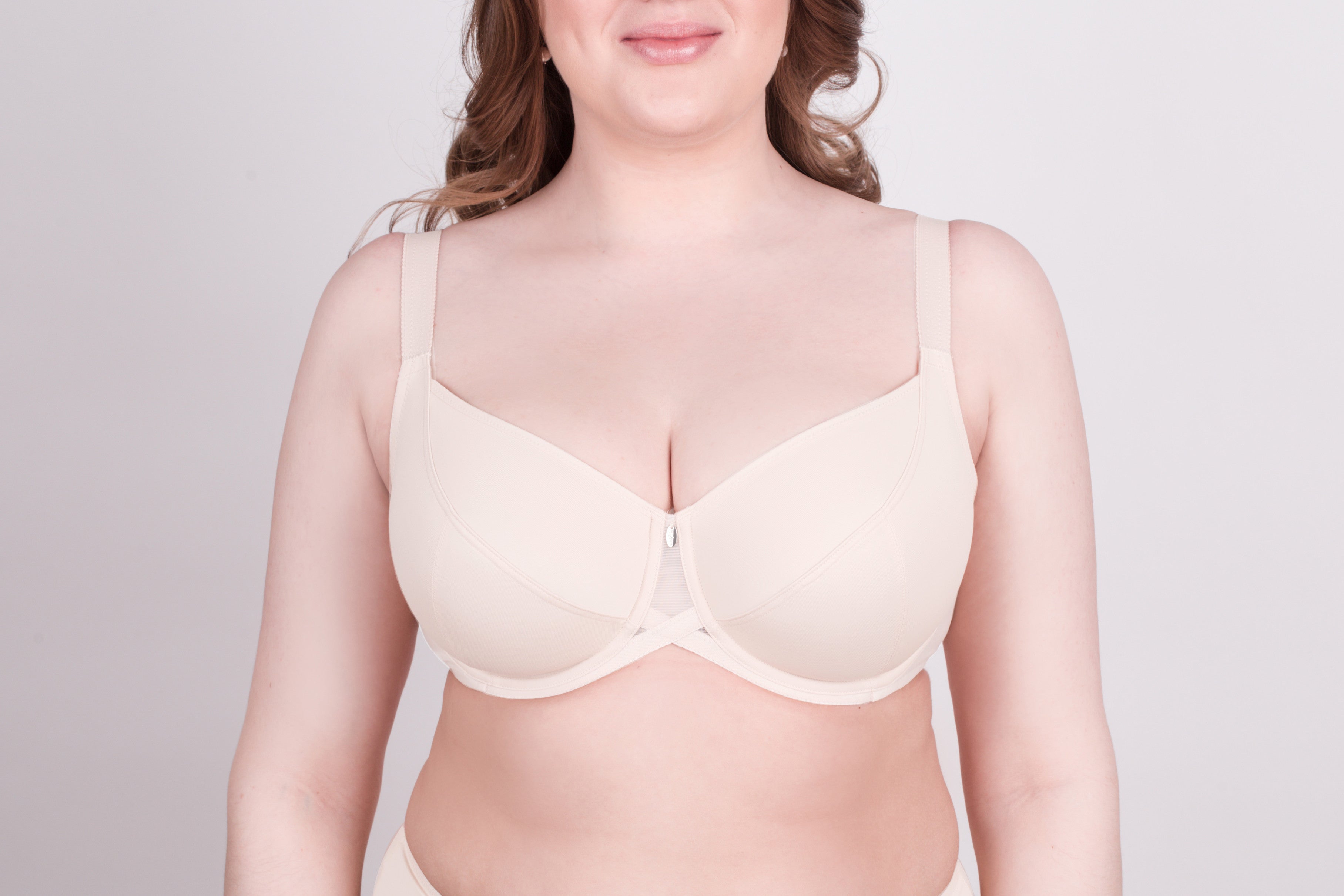 TheRanok.com Bra Milavitsa 115910 - Elastic Knit, Underwired, Triple Diagonal Segment Cups — size reference