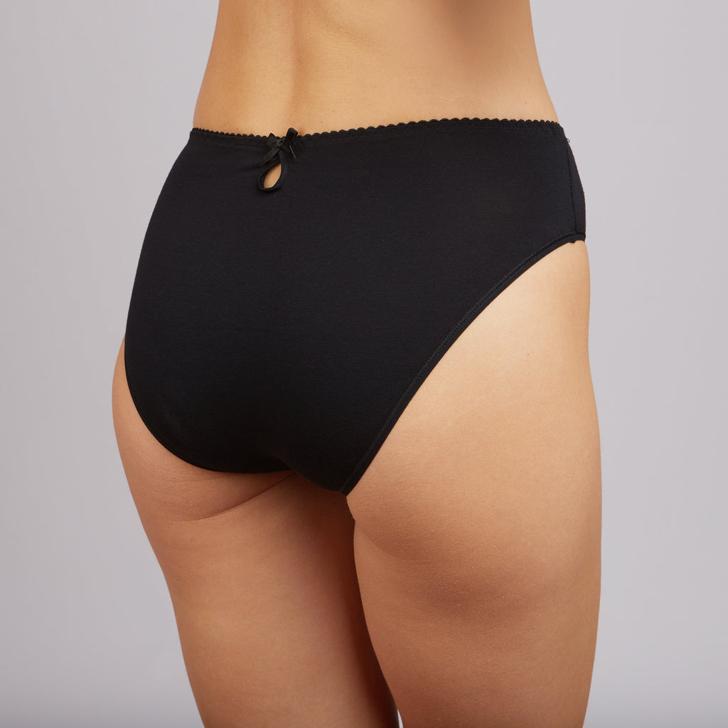 TheRanok.com Cotton Panties Milavitsa 230360 - Medium-Waisted Slip — alternative angle
