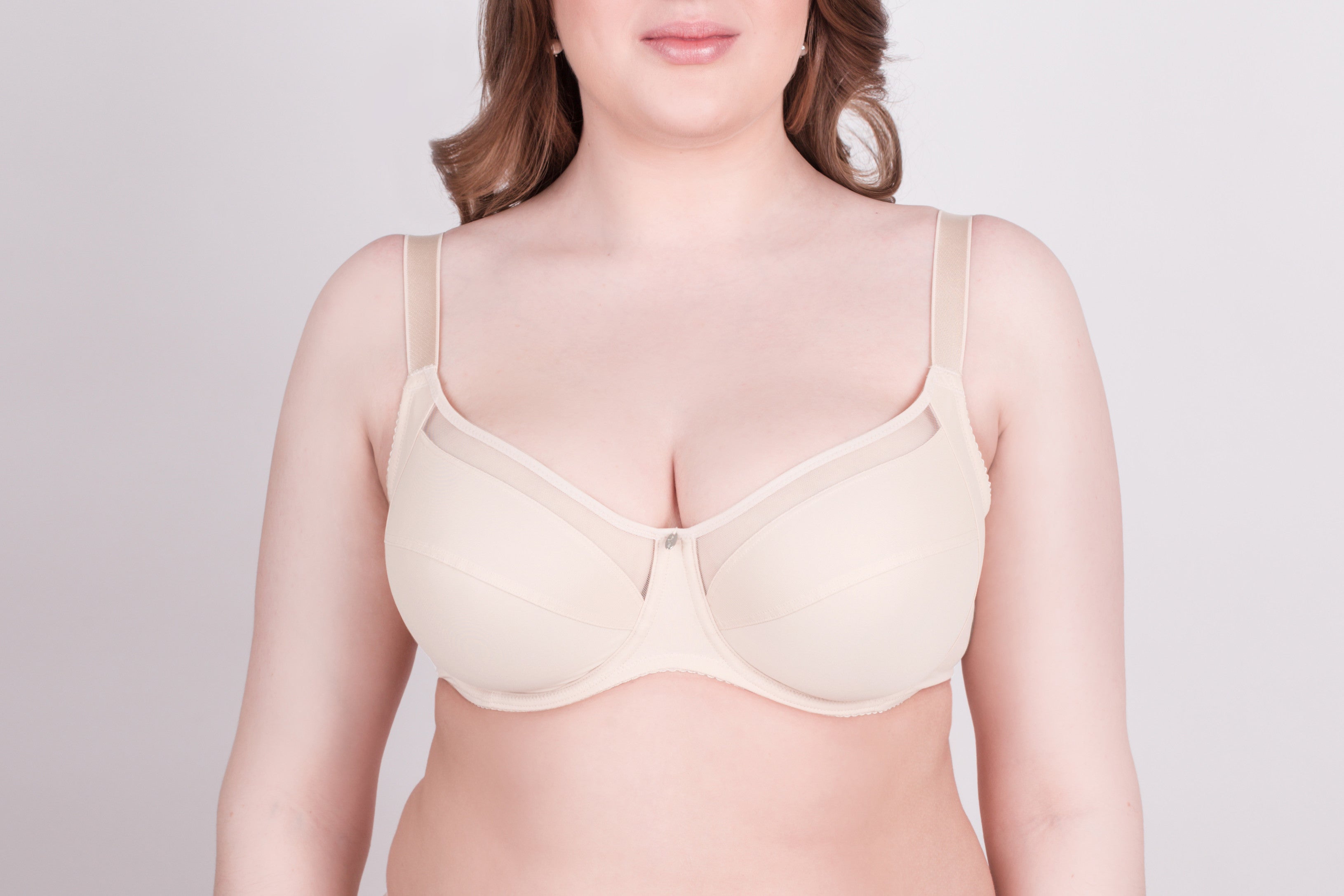 TheRanok.com Bra Milavitsa 120150 - Underwired, Mesh Insert, Wide Straps — size reference