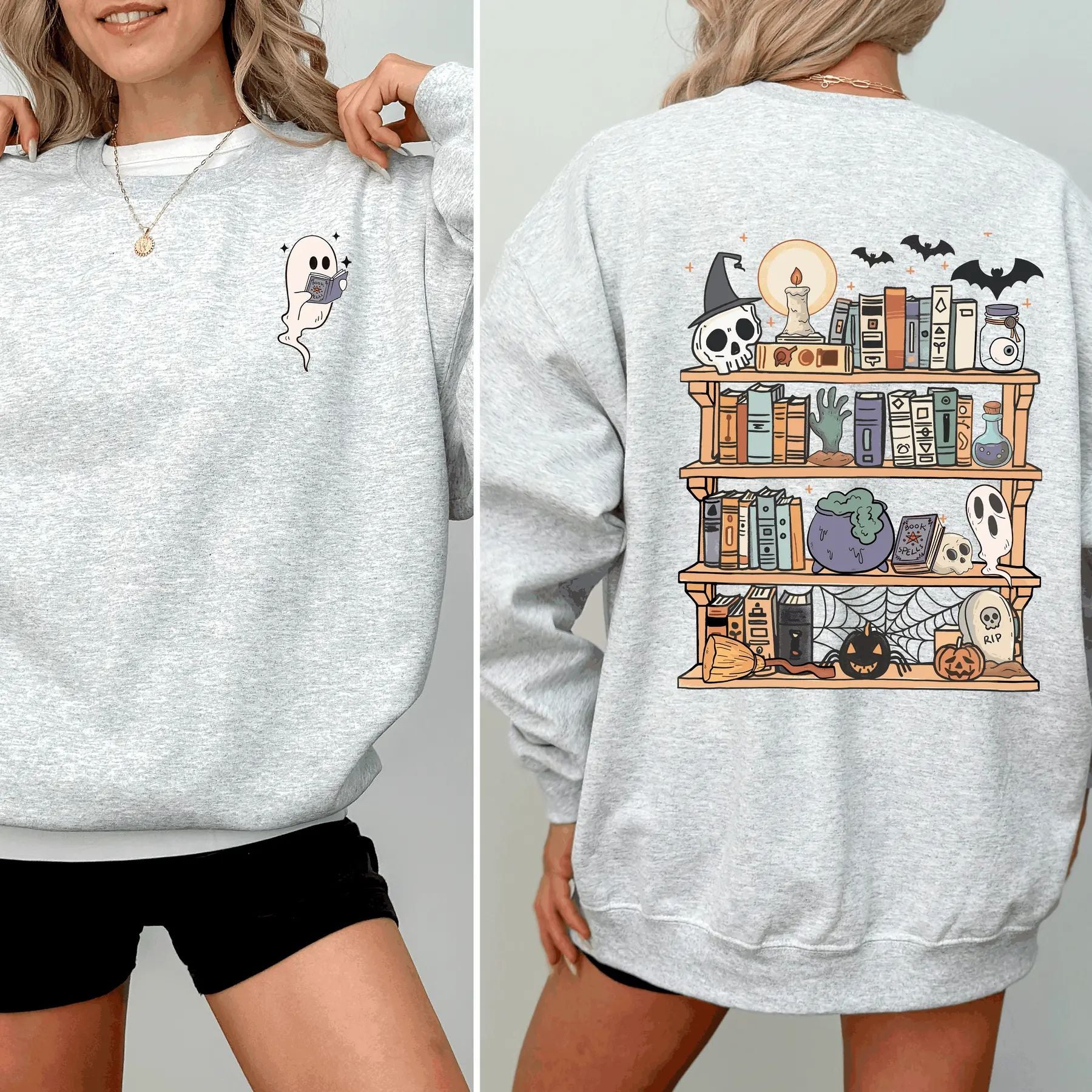 Pasimax Reading Ghost Sweatshirt — main product shot