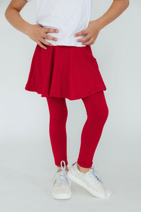 Red Twirl Skegging