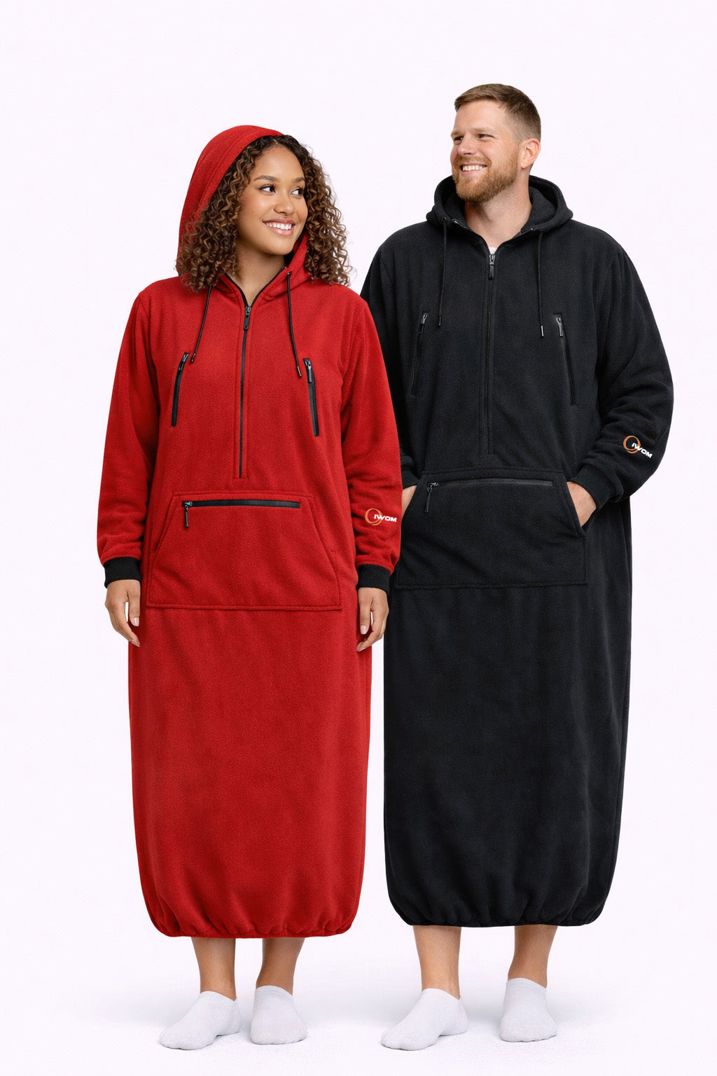 IWOM Convertible Fleece Hoodie – IWOM Outerwear, view 8