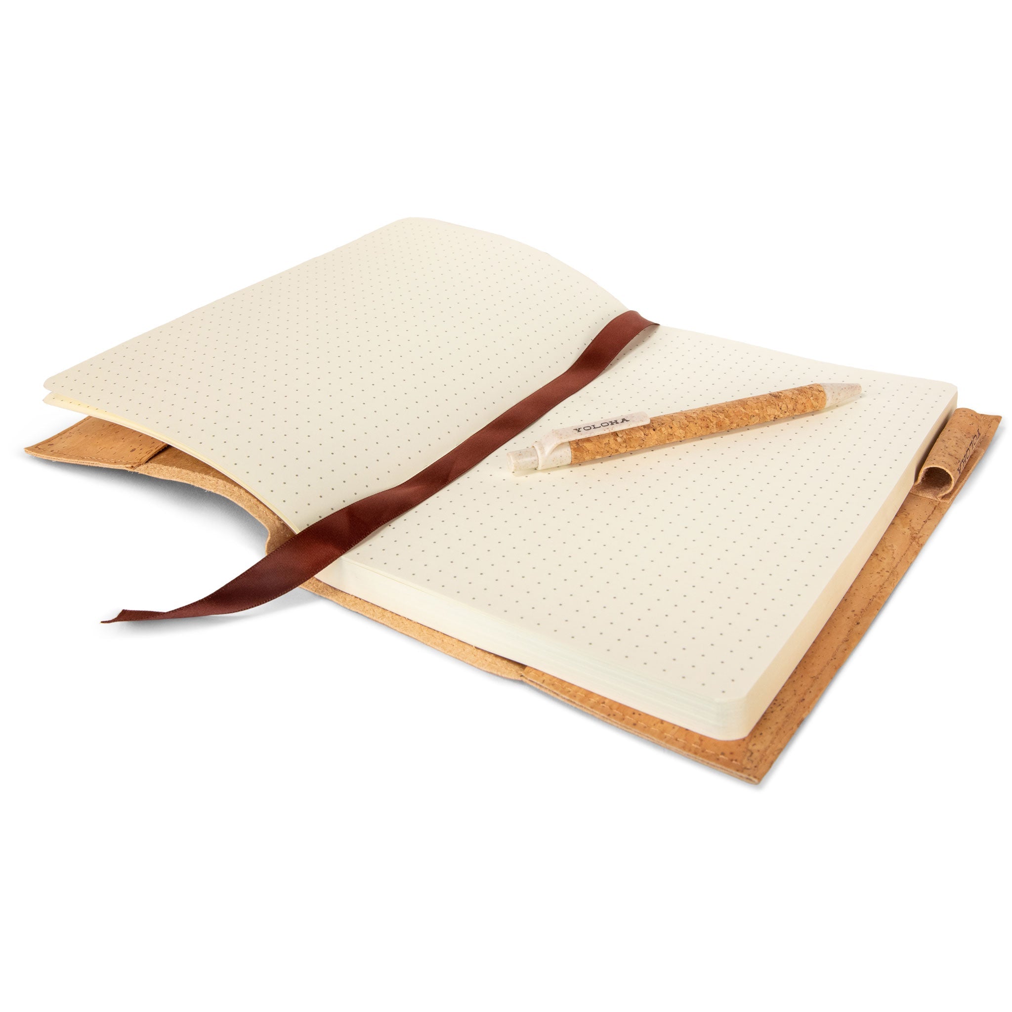 Refillable Cork Journal Book – Yoloha Yoga, view 5