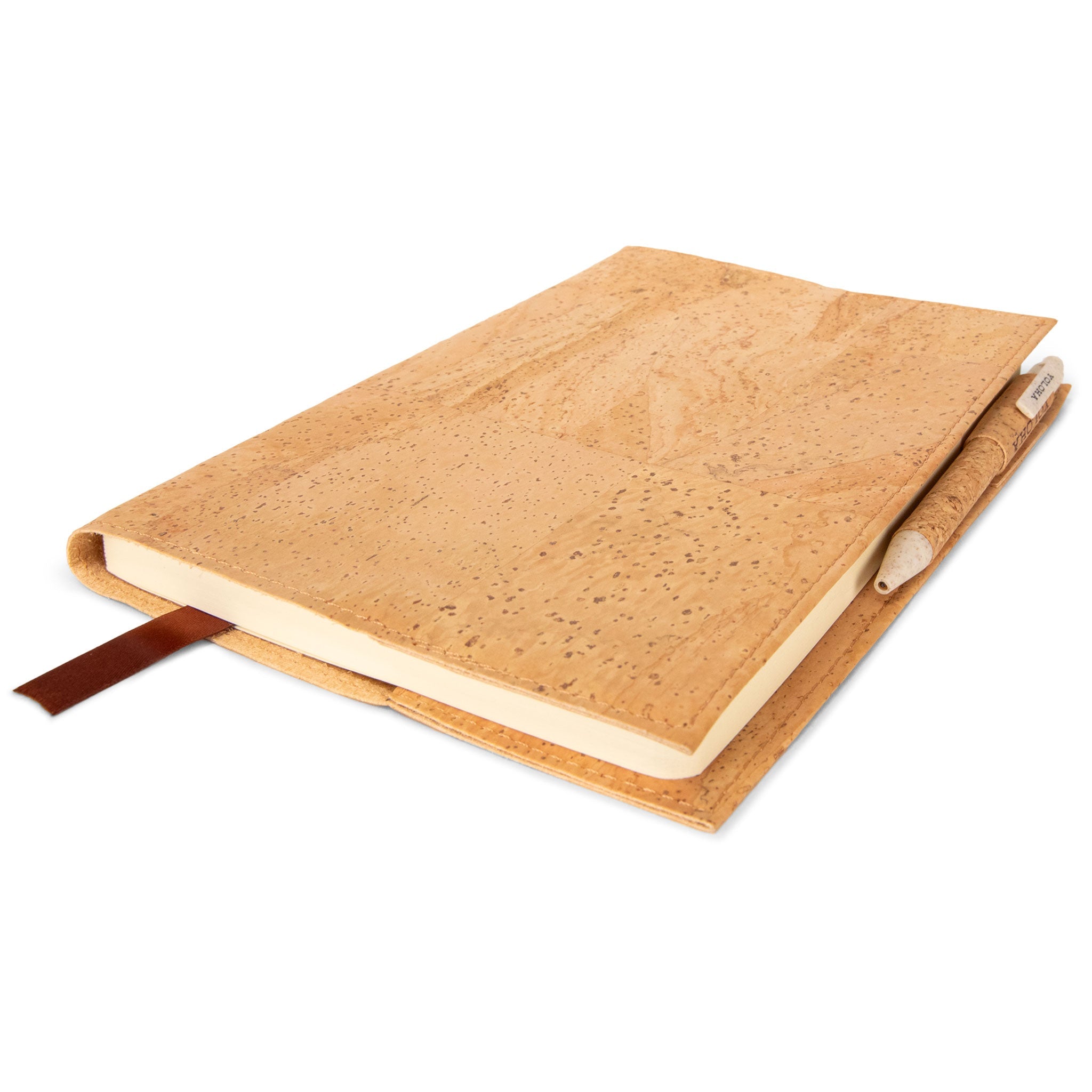 Refillable Cork Journal Book – Yoloha Yoga, view 2