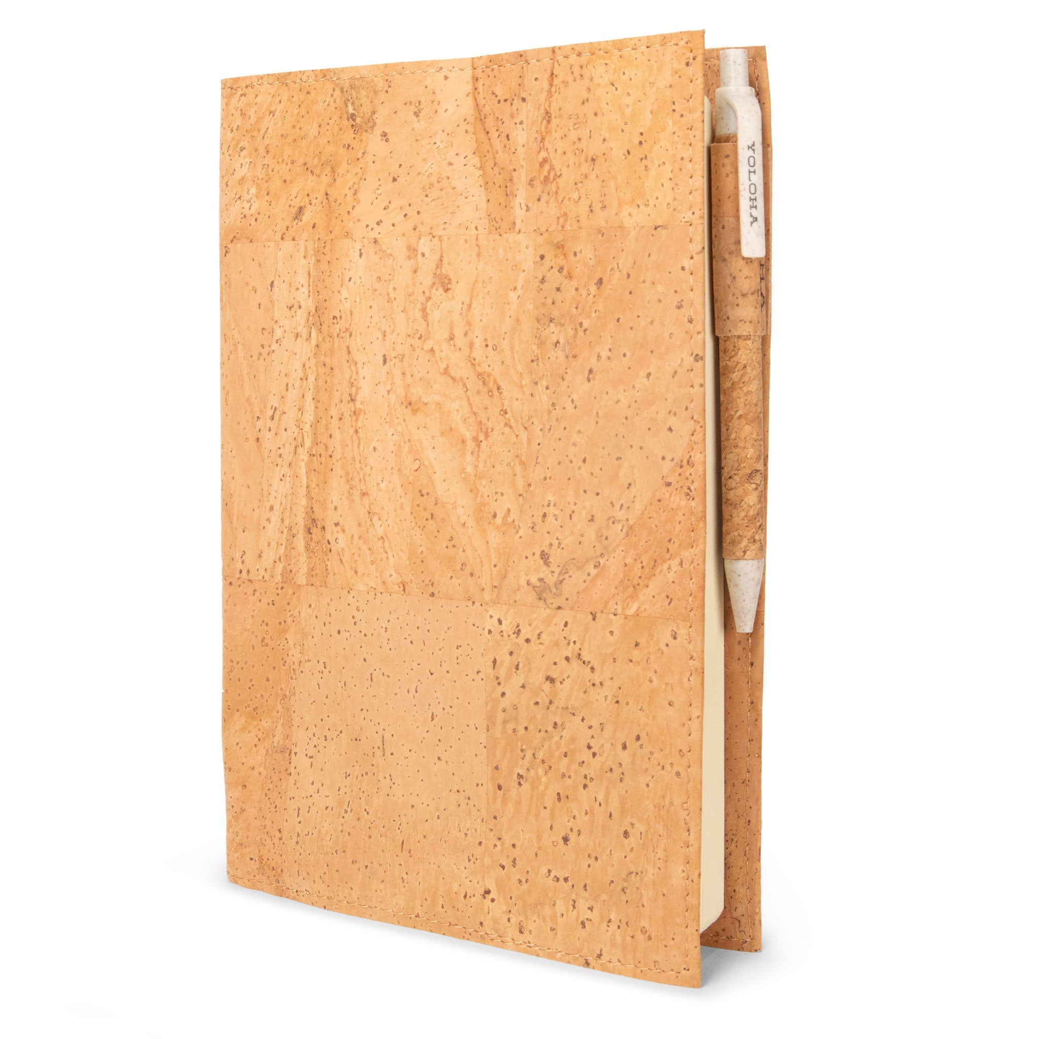 Refillable Cork Journal Book – Yoloha Yoga