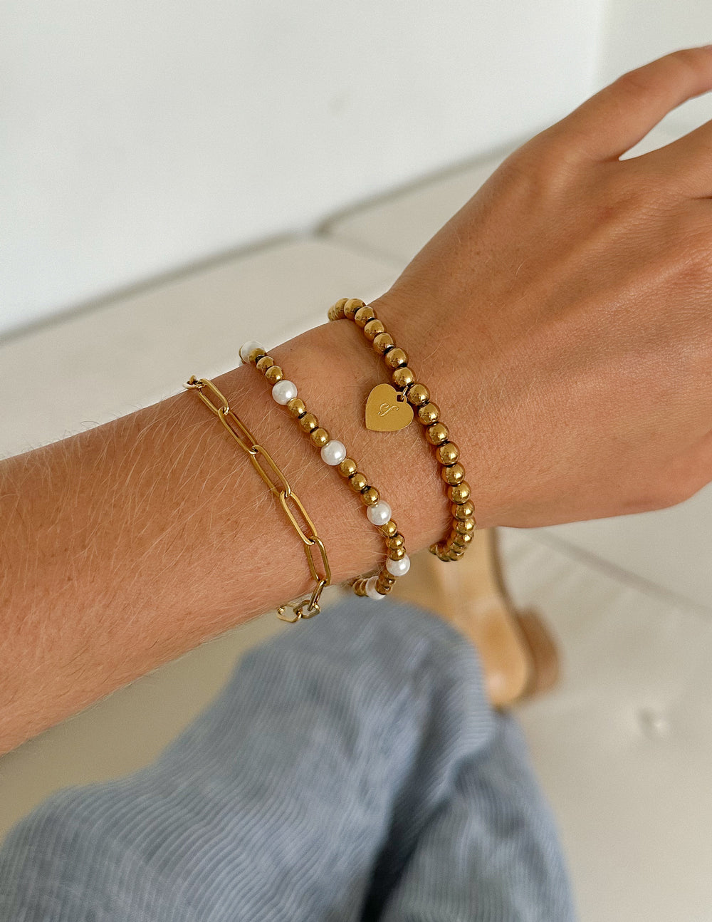 Elevated Faith Renewal Bracelet Pack — lifestyle context