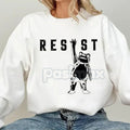 Pasimax Resist Frog Rage Against The Machine Sweatshirt – I Stand With Frog Political Satire Crewneck — main product shot