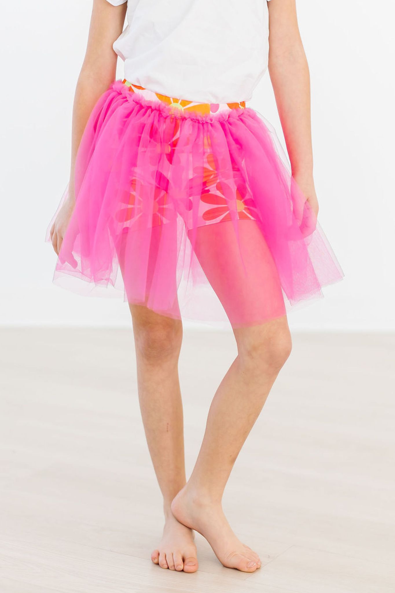 Mila & Rose ® Retro Daisies Tutu Shorts — main product shot