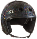 S1 Retro Lifer Helmet - Black Gloss Glitter by Skates USA