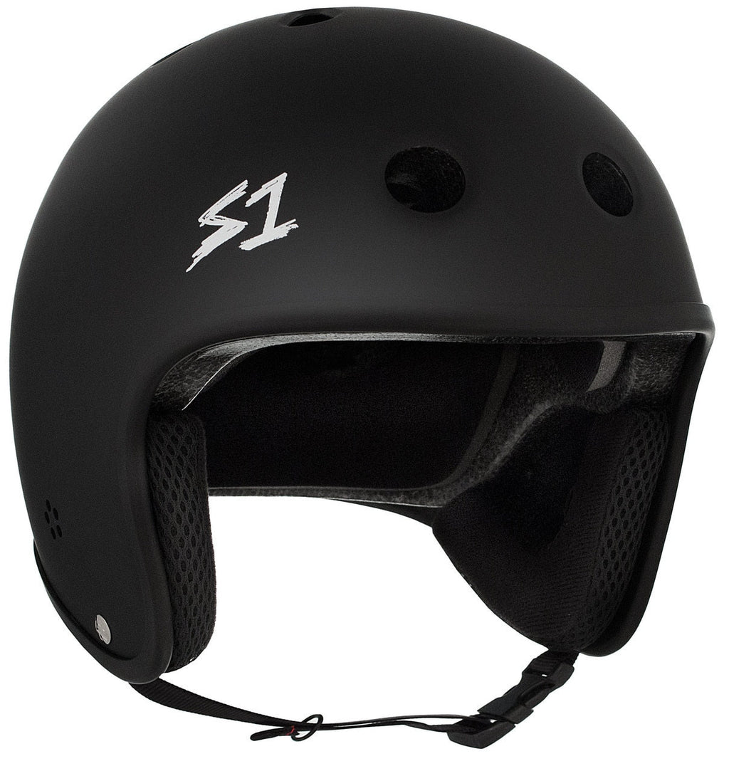 S1 Retro Lifer Helmet - Black Matte by Skates USA