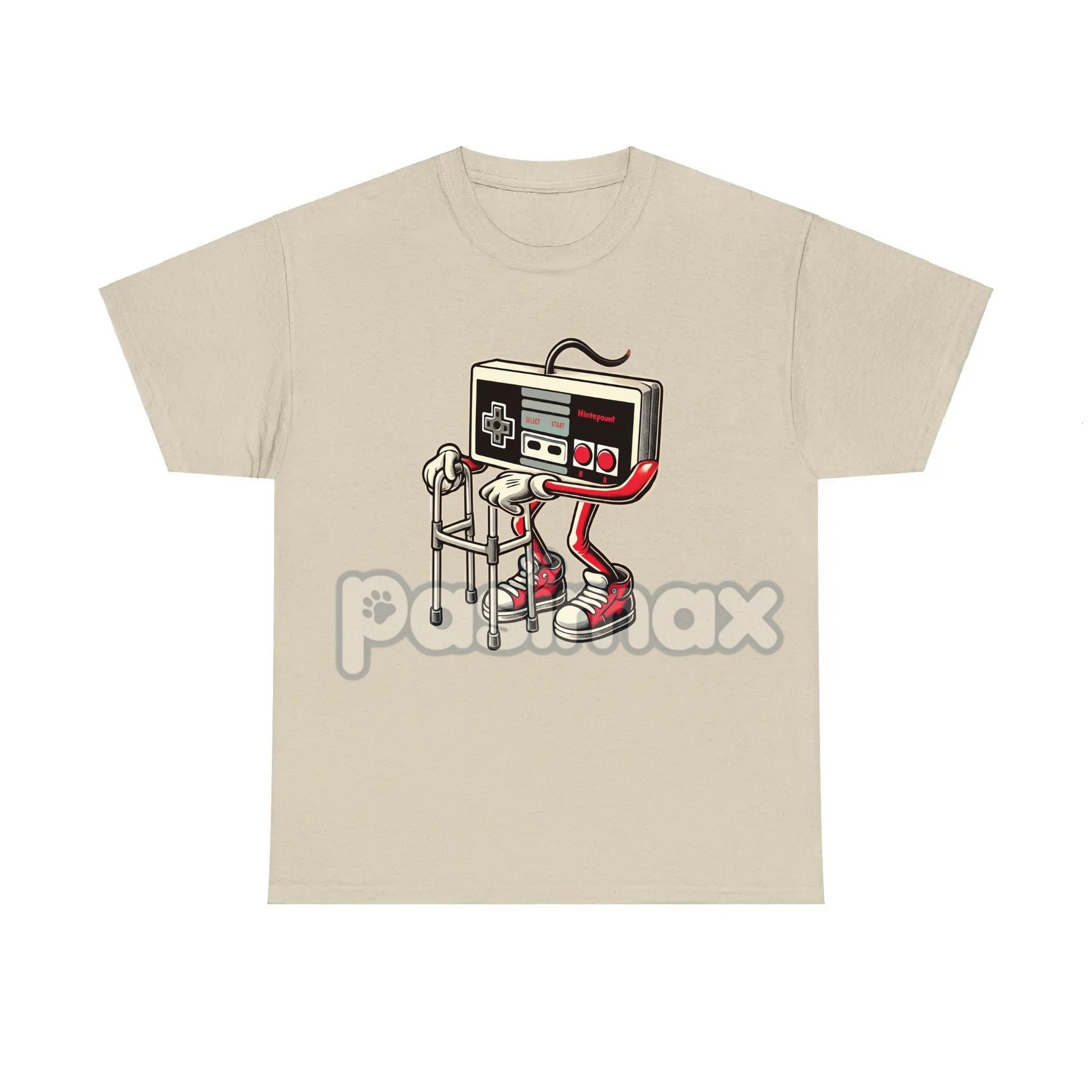 Pasimax Retro Gaming Pattern T-Shirt — main product shot