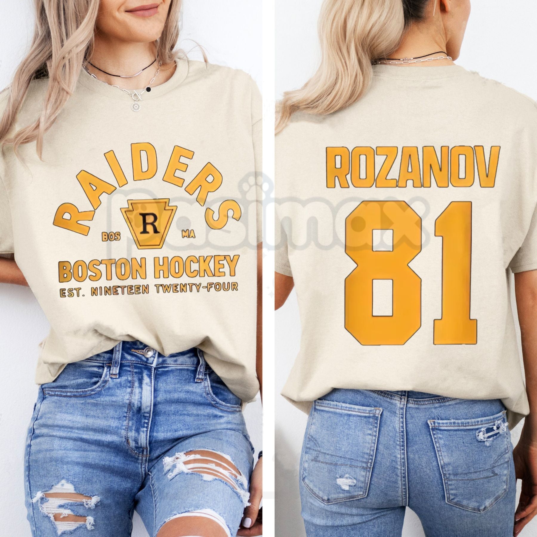 Pasimax Retro Hudson Williams & Connor Storrie 2-Sided T-Shirt - Vintage 90s Style Fan Graphic Tee, Hudson & Connor Double-Si