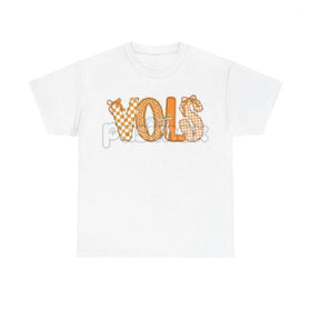 "Retro Pattern Clash" Graphic Tee