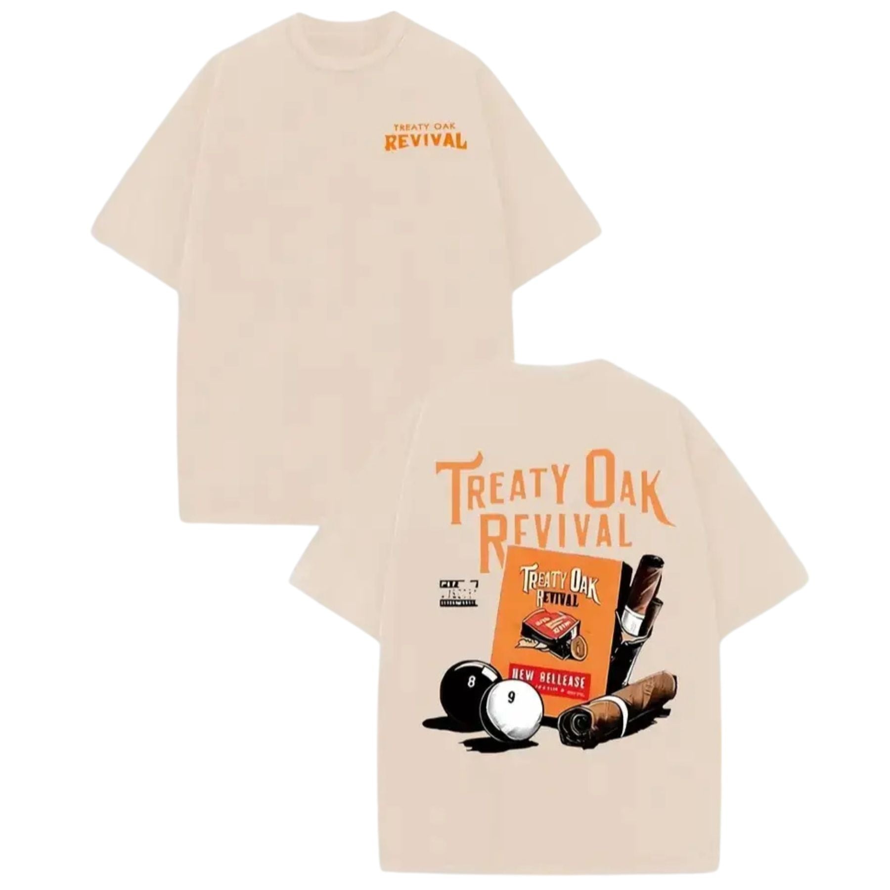 Pasimax Retro Treaty Oak Revival Graphic T-Shirt — main product shot