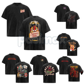 Retro Treaty Oak Revival T-Shirt – Vintage Rock Band Graphic Tee, Rock Music Lover Shirt