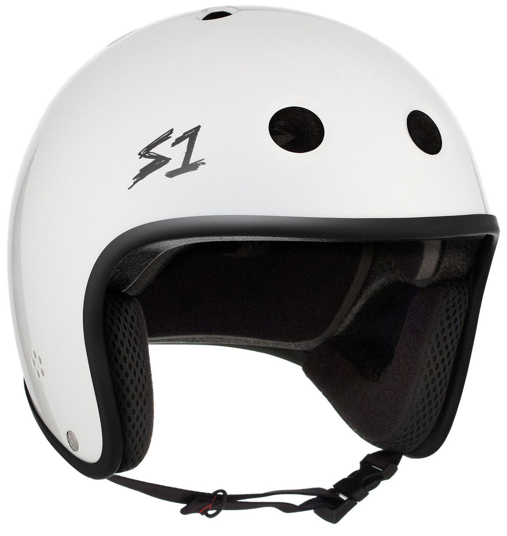 S1 Retro Lifer Helmet - White Gloss by Skates USA