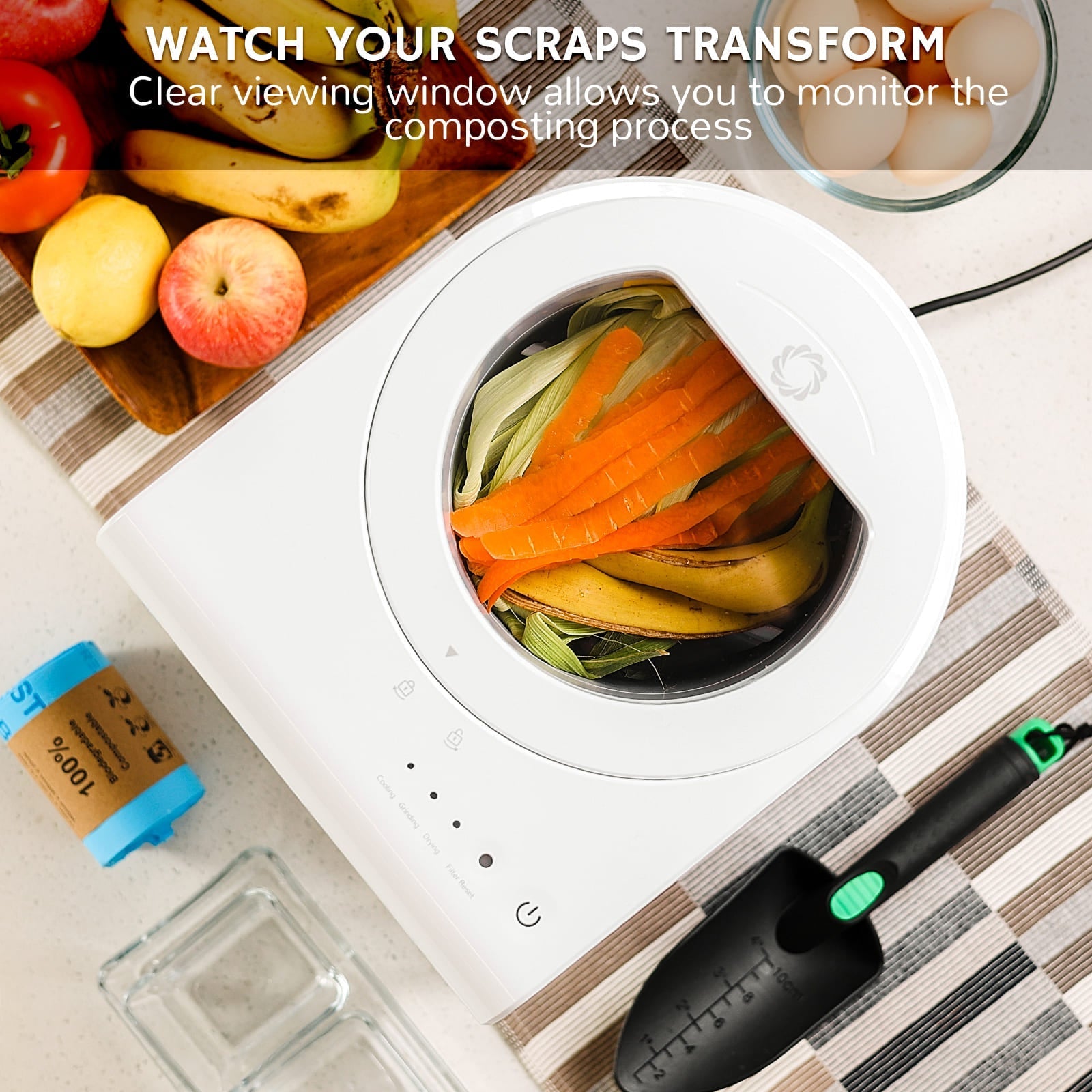 Revive Electric Kitchen Composter, Visual Version – Airthereal, view 14