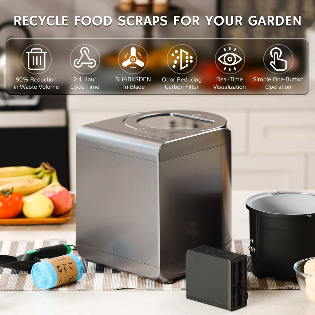 Revive Electric Kitchen Composter, Visual Version – Airthereal, view 5