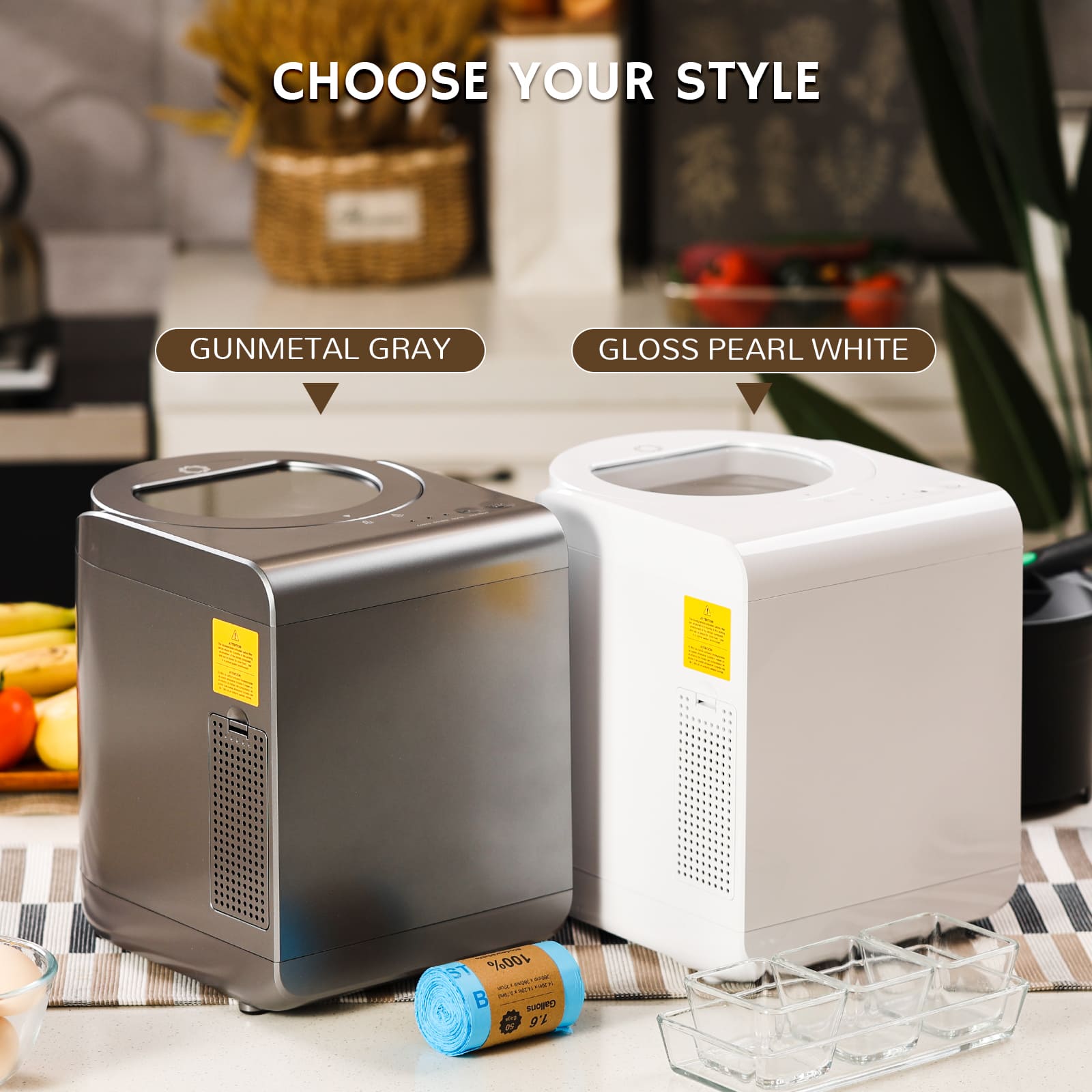 Revive Electric Kitchen Composter, Visual Version – Airthereal, view 2
