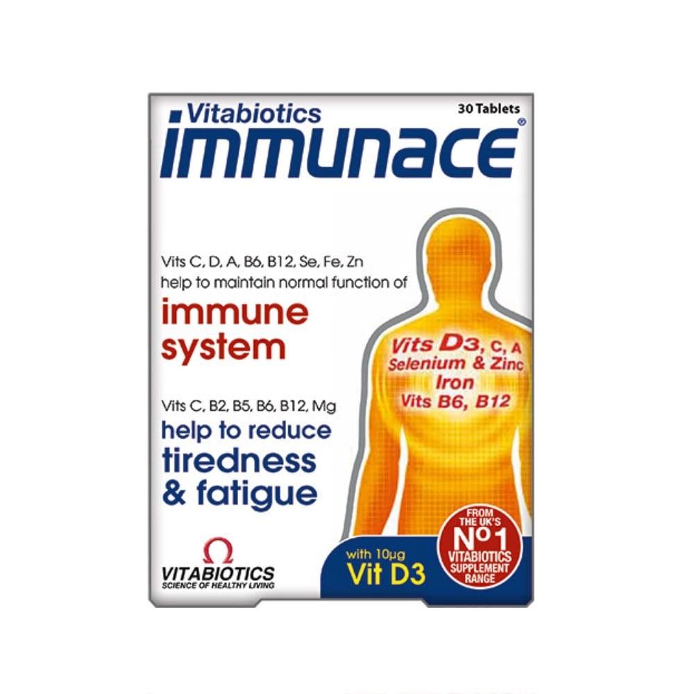 Vitabiotics Immunace Multivitamin Tablets - 30 Count