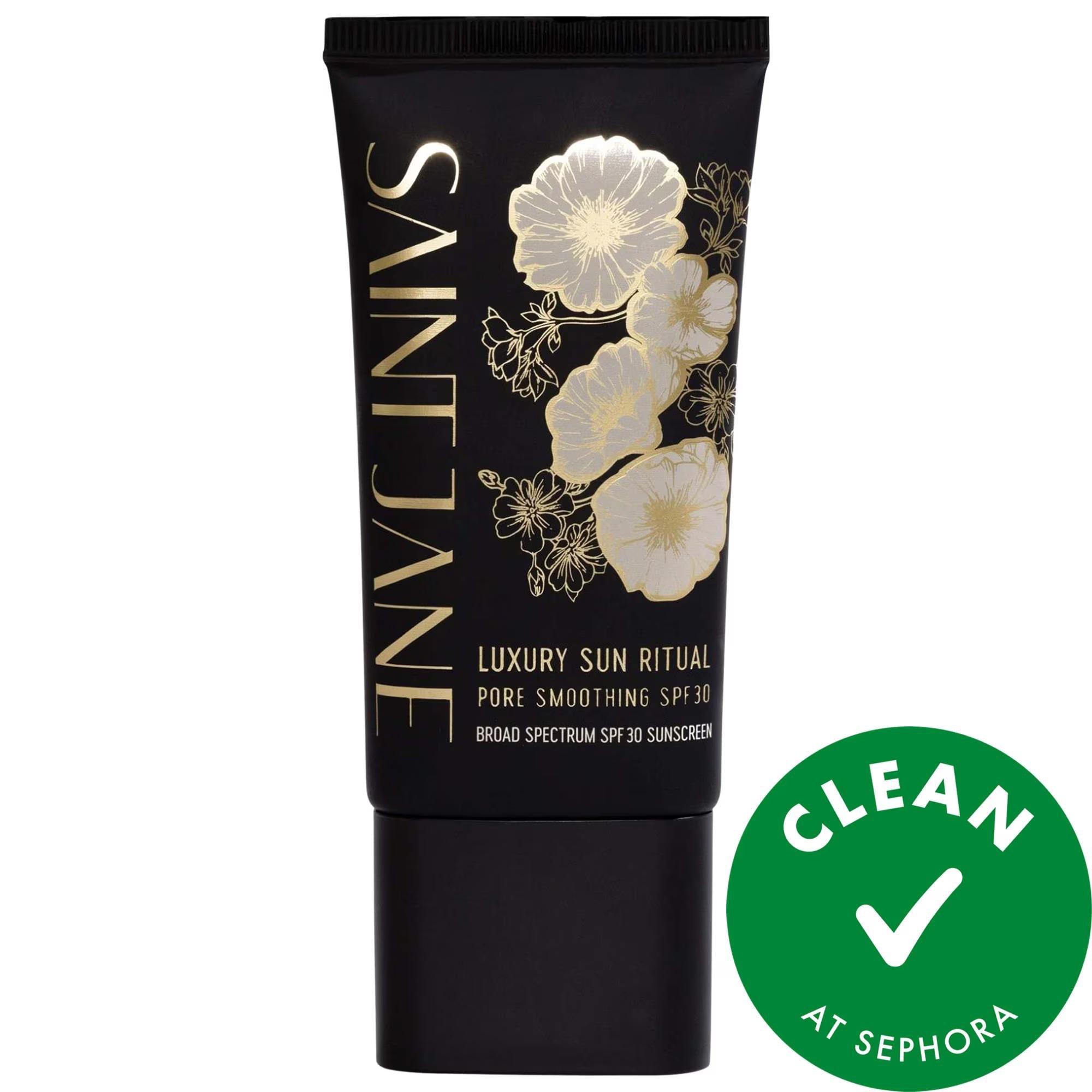 Luxury Sun Ritual Mineral Sunscreen SPF 30 - Pore Smoothing, Vegan & Cruelty-Free Face Sunscreen for Normal to Oily Skin