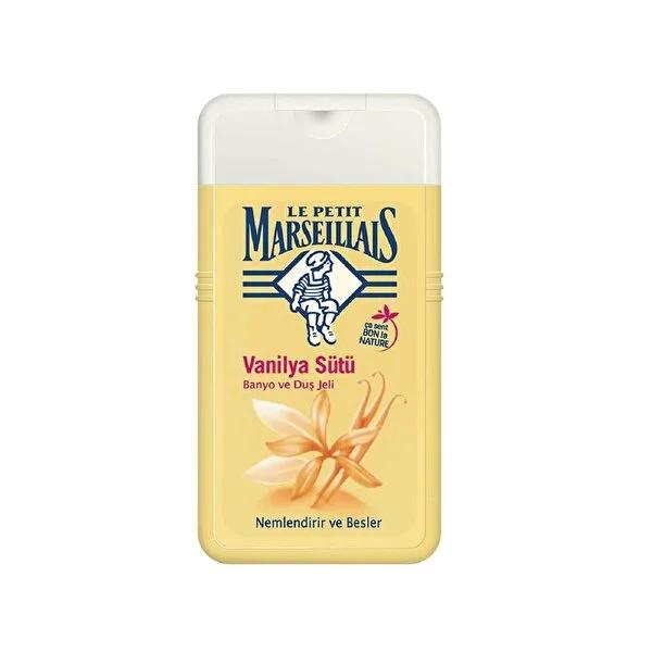 Le Petit Marseillais Vanilla Shower Gel: Moisturizing Body Wash for Soft, Fragrant Skin | Vanilla Milk Scent, Daily Cleanser
